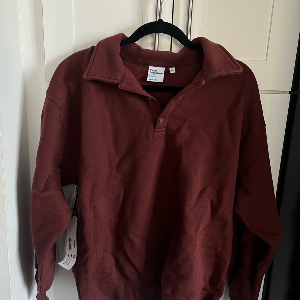 NWT Aritzia Cozy BF Polo - Picture 2 of 4